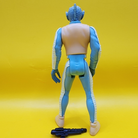 1996 Star Wars Greedo The Power of The Force Commtech w Blaster Figure - Picture 3 of 4